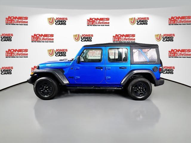 used 2023 Jeep Wrangler car, priced at $30,998
