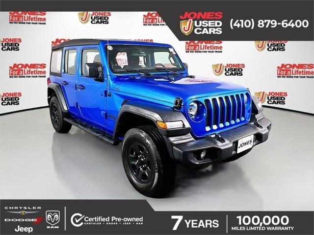 used 2023 Jeep Wrangler car, priced at $32,491