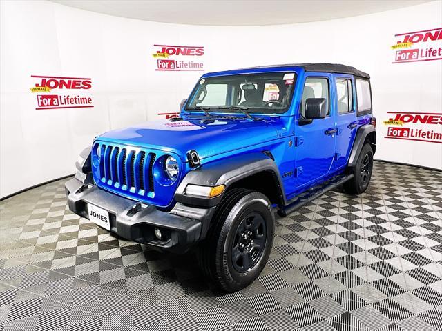 used 2023 Jeep Wrangler car, priced at $32,491