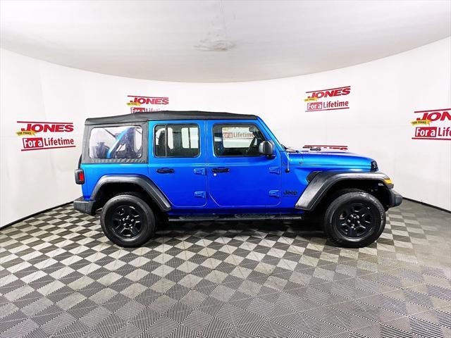 used 2023 Jeep Wrangler car, priced at $32,491