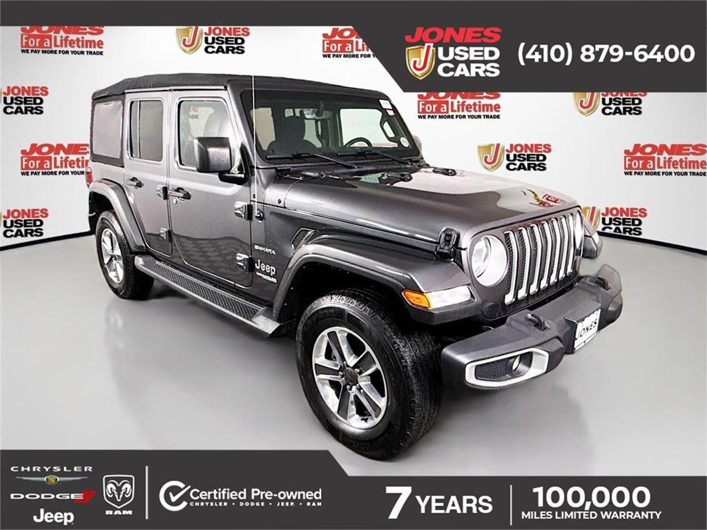 used 2022 Jeep Wrangler Unlimited car, priced at $30,998