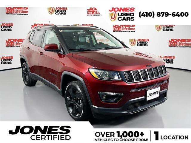 used 2021 Jeep Compass car, priced at $18,998
