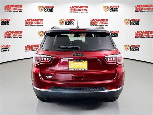 used 2021 Jeep Compass car, priced at $18,998