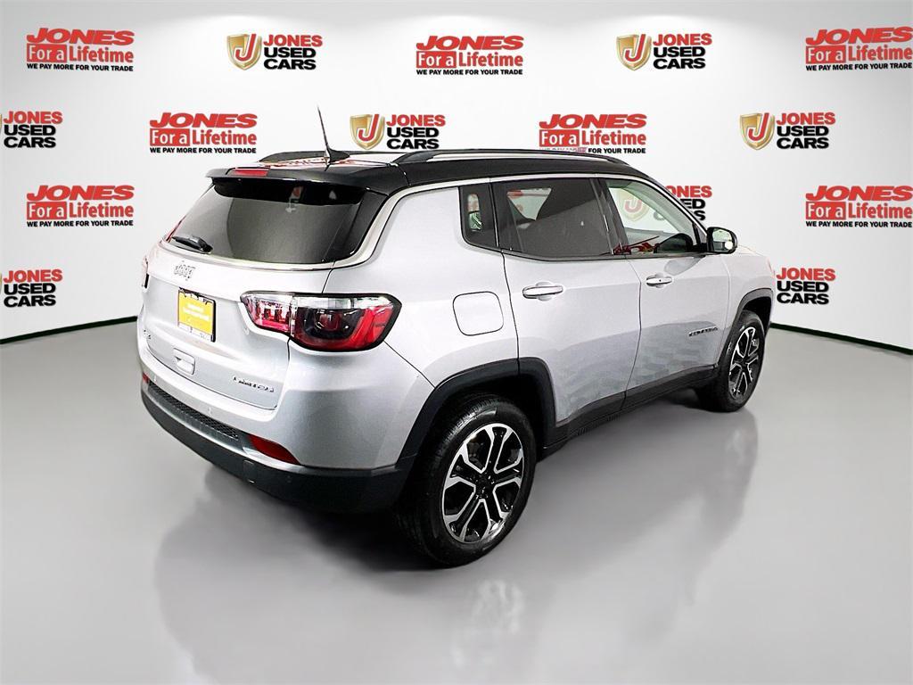 used 2022 Jeep Compass car, priced at $23,996