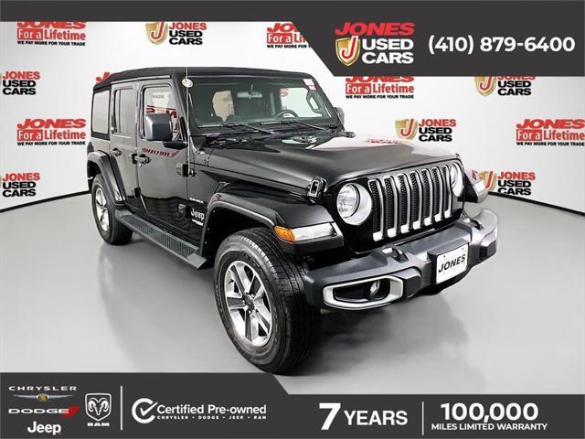 used 2021 Jeep Wrangler Unlimited car, priced at $29,996