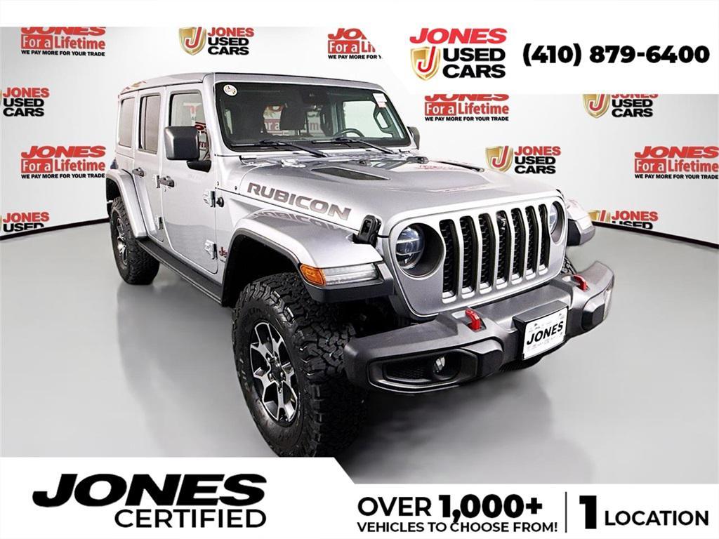 used 2021 Jeep Wrangler Unlimited car, priced at $37,499