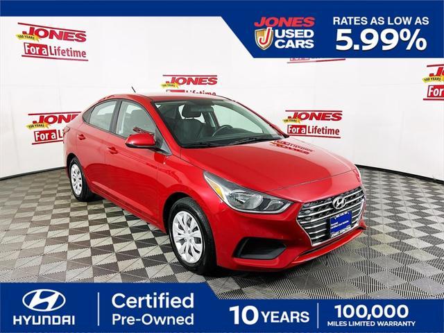used 2021 Hyundai Accent car, priced at $13,996