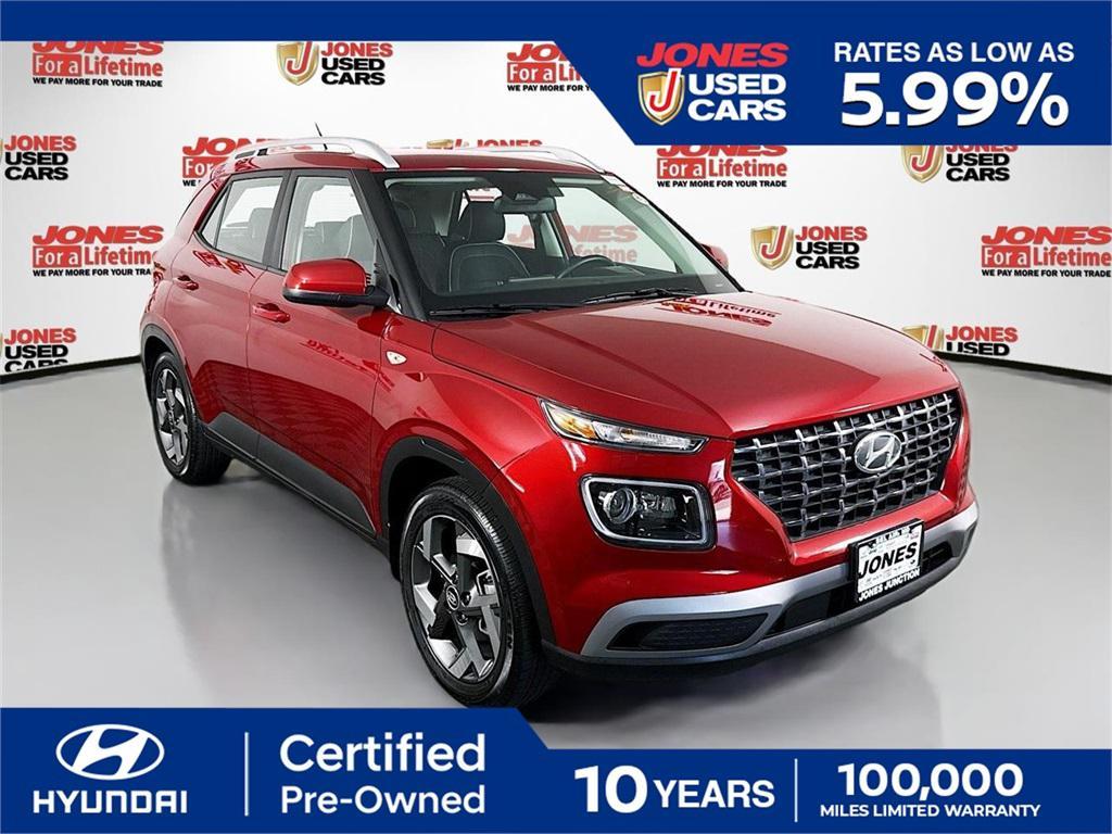 used 2024 Hyundai Venue car, priced at $21,436