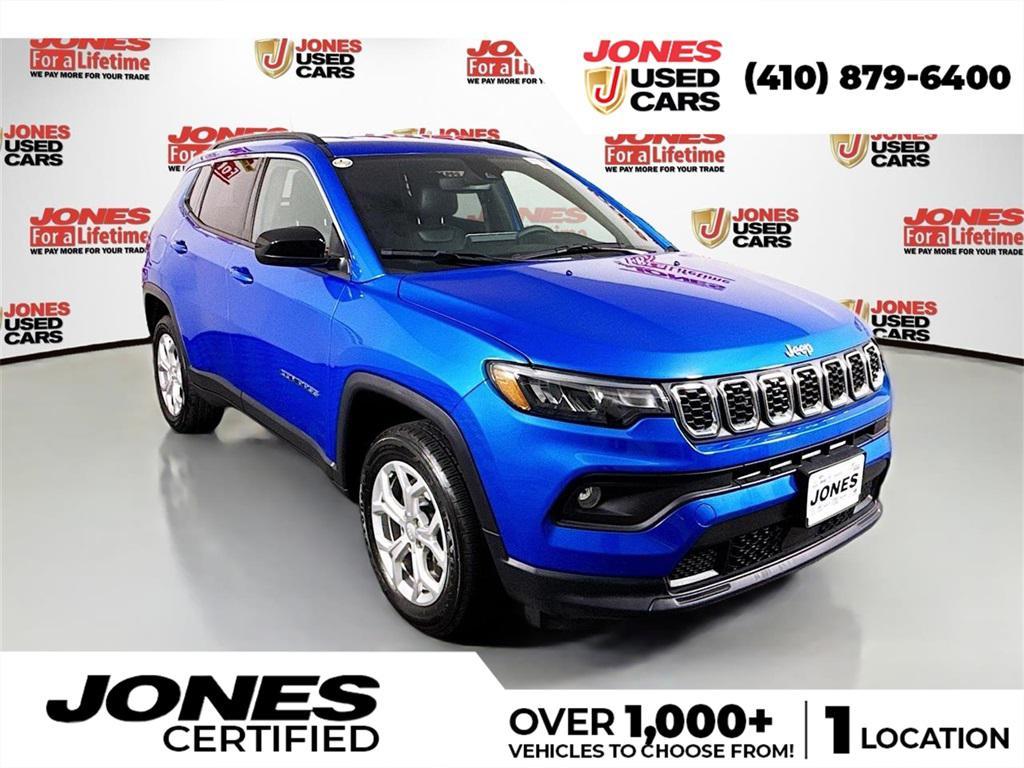 used 2024 Jeep Compass car, priced at $25,998
