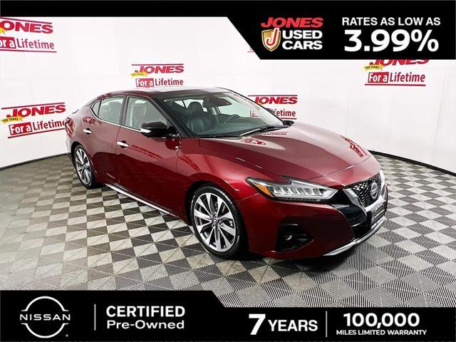 used 2021 Nissan Maxima car, priced at $25,996