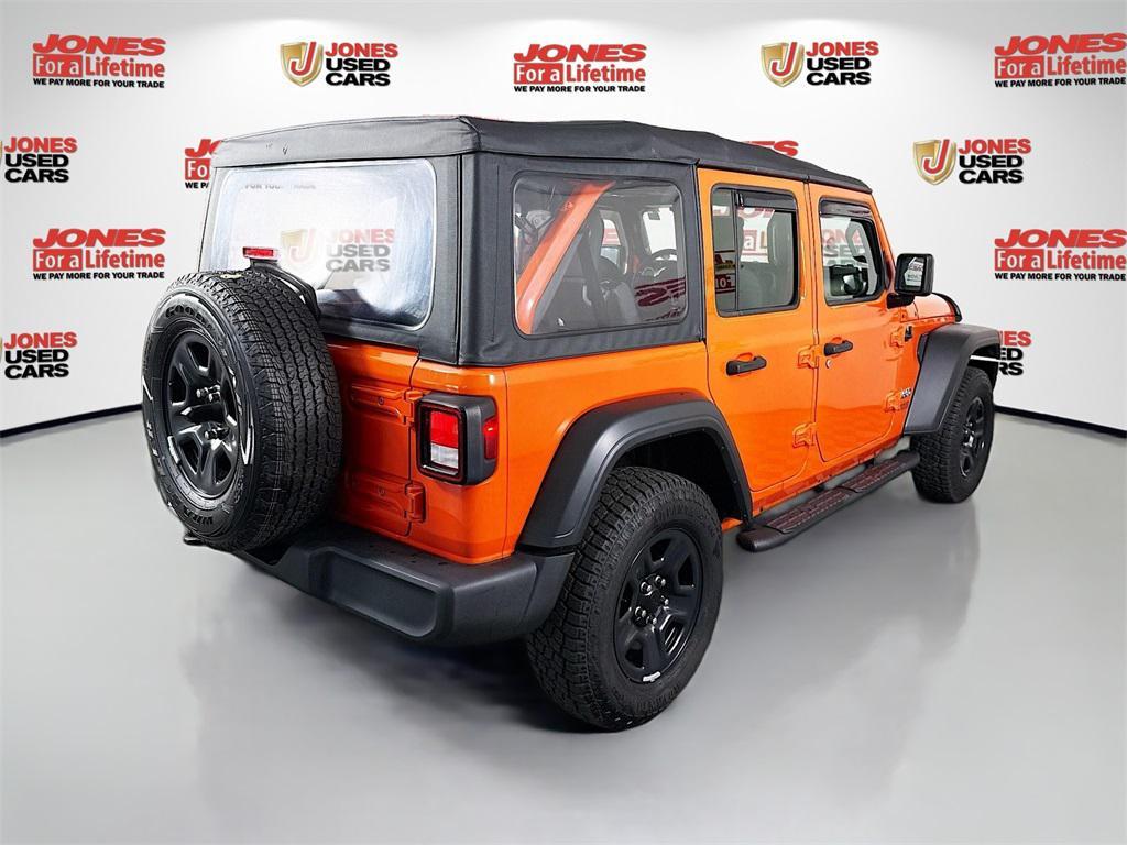 used 2018 Jeep Wrangler Unlimited car, priced at $21,995