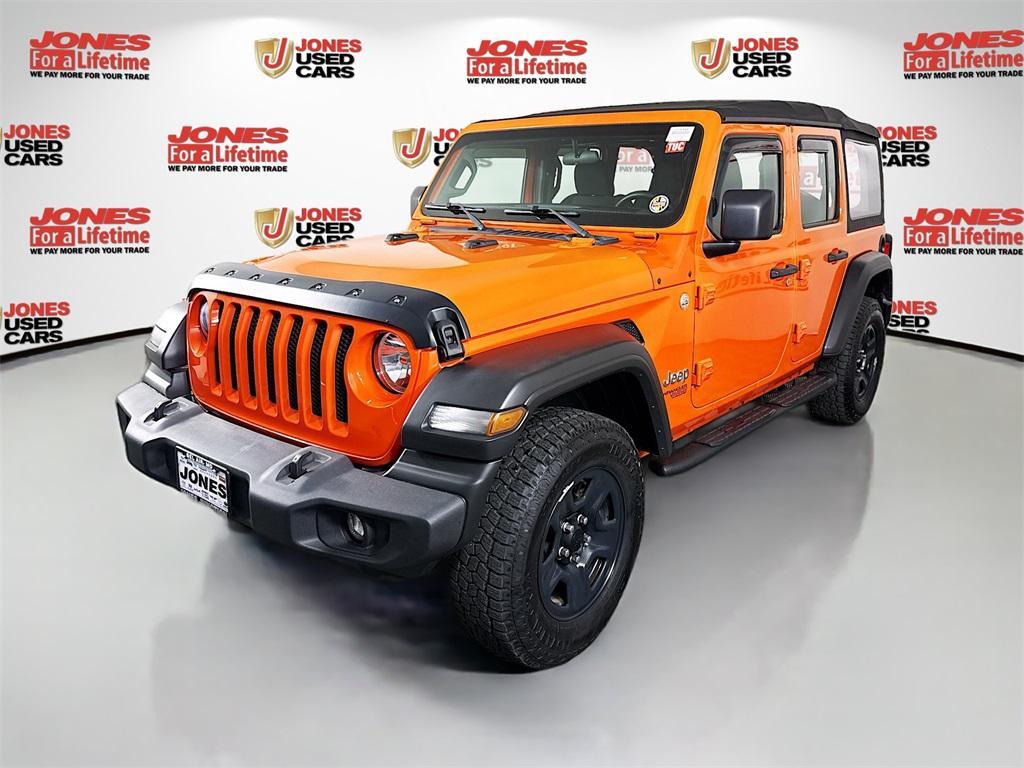 used 2018 Jeep Wrangler Unlimited car, priced at $21,995