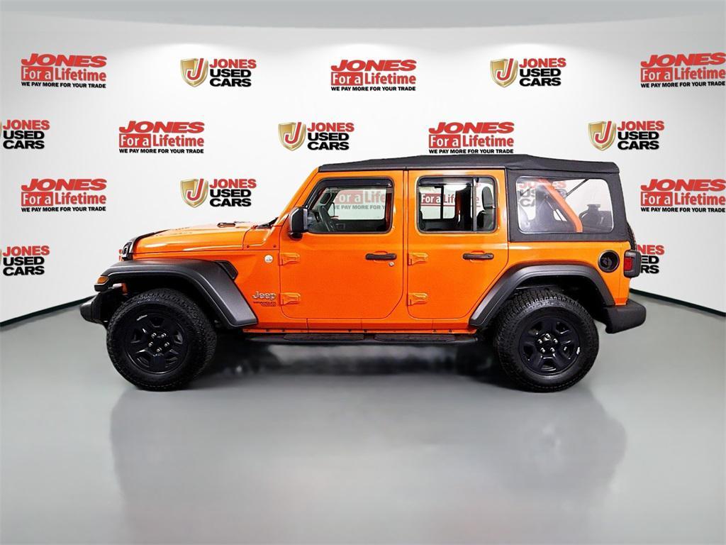 used 2018 Jeep Wrangler Unlimited car, priced at $21,995