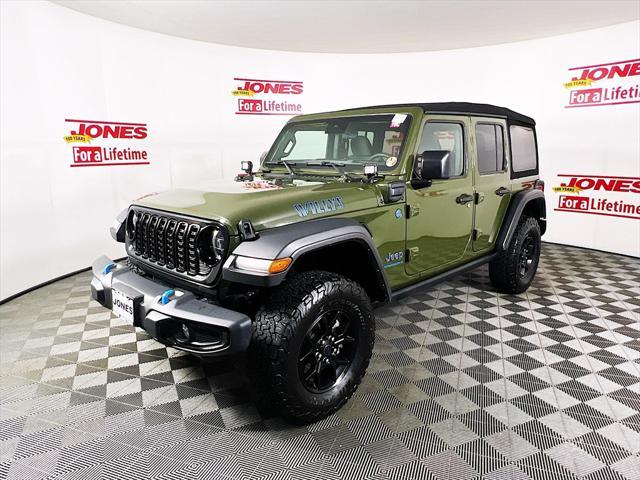 used 2024 Jeep Wrangler 4xe car, priced at $37,998