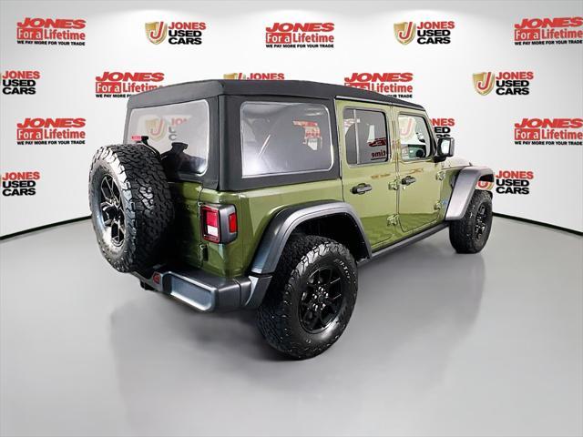 used 2024 Jeep Wrangler 4xe car, priced at $35,998