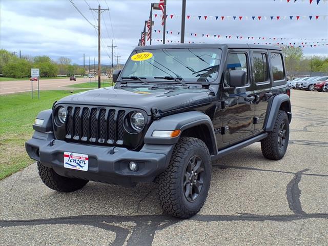 used 2020 Jeep Wrangler Unlimited car, priced at $30,425