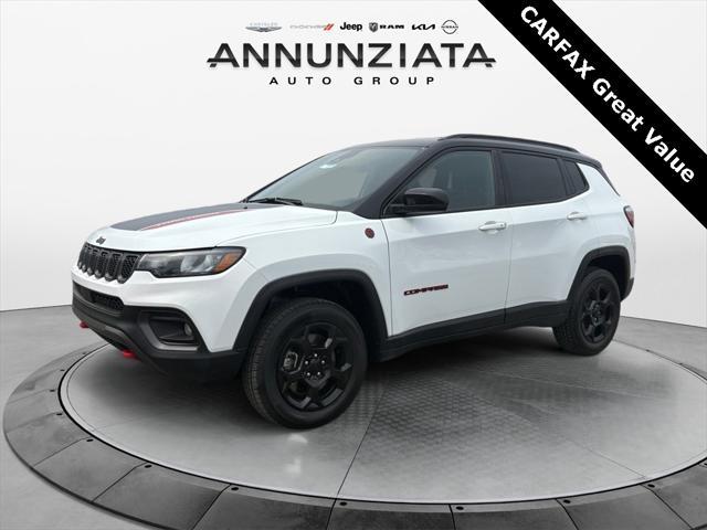 used 2024 Jeep Compass car, priced at $23,999
