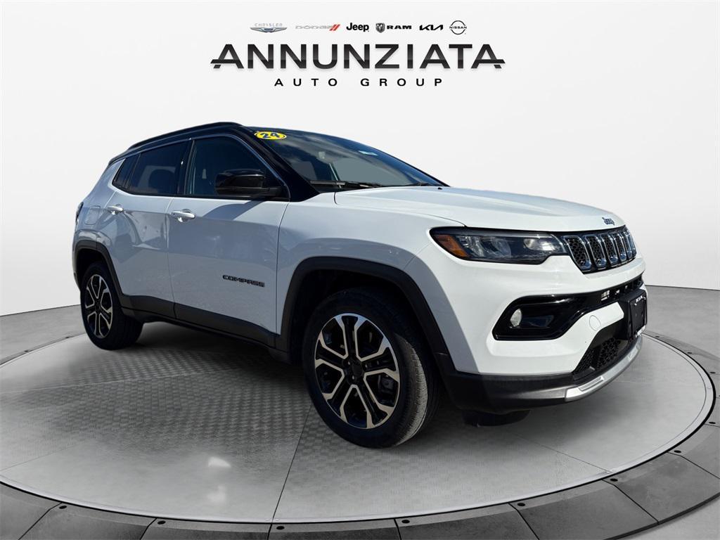 used 2024 Jeep Compass car, priced at $25,899