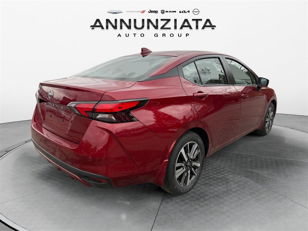 new 2025 Nissan Versa car, priced at $21,550