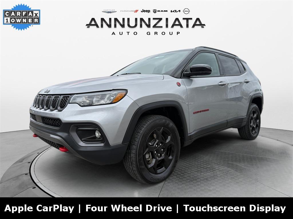 used 2023 Jeep Compass car, priced at $21,499