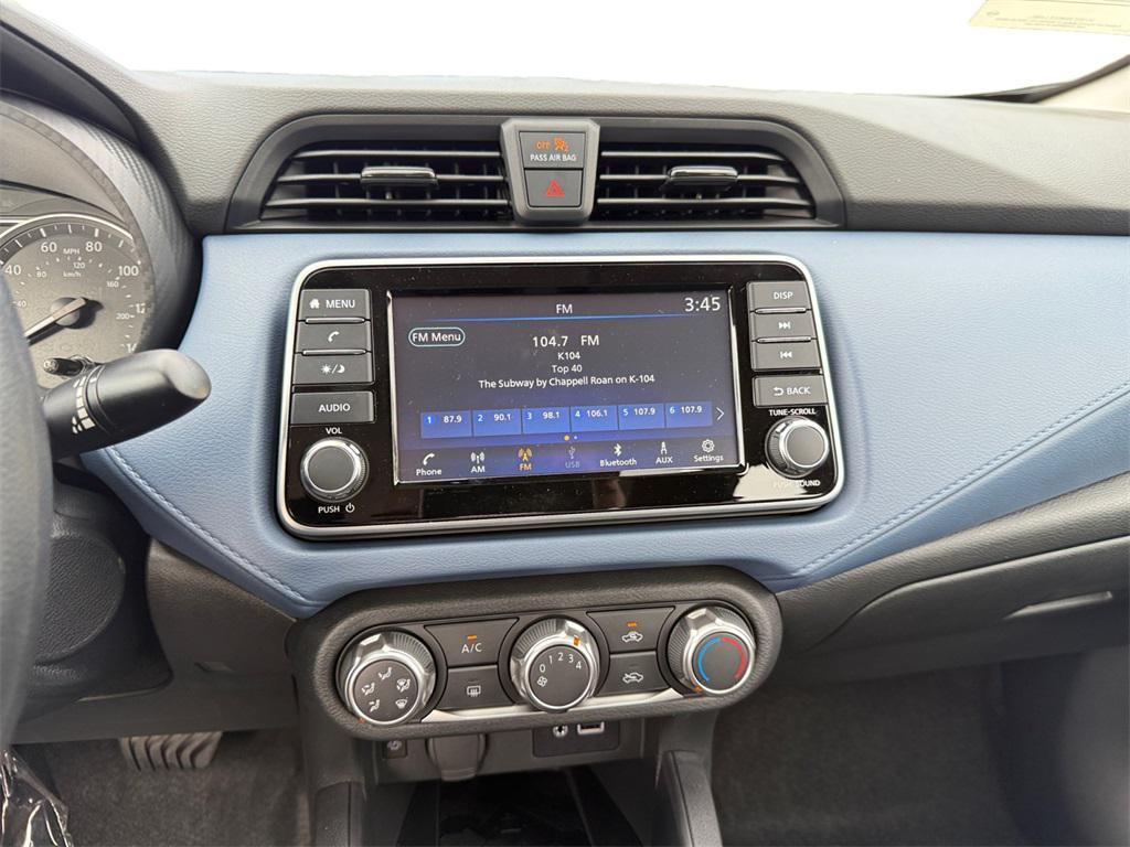 new 2025 Nissan Versa car, priced at $21,100