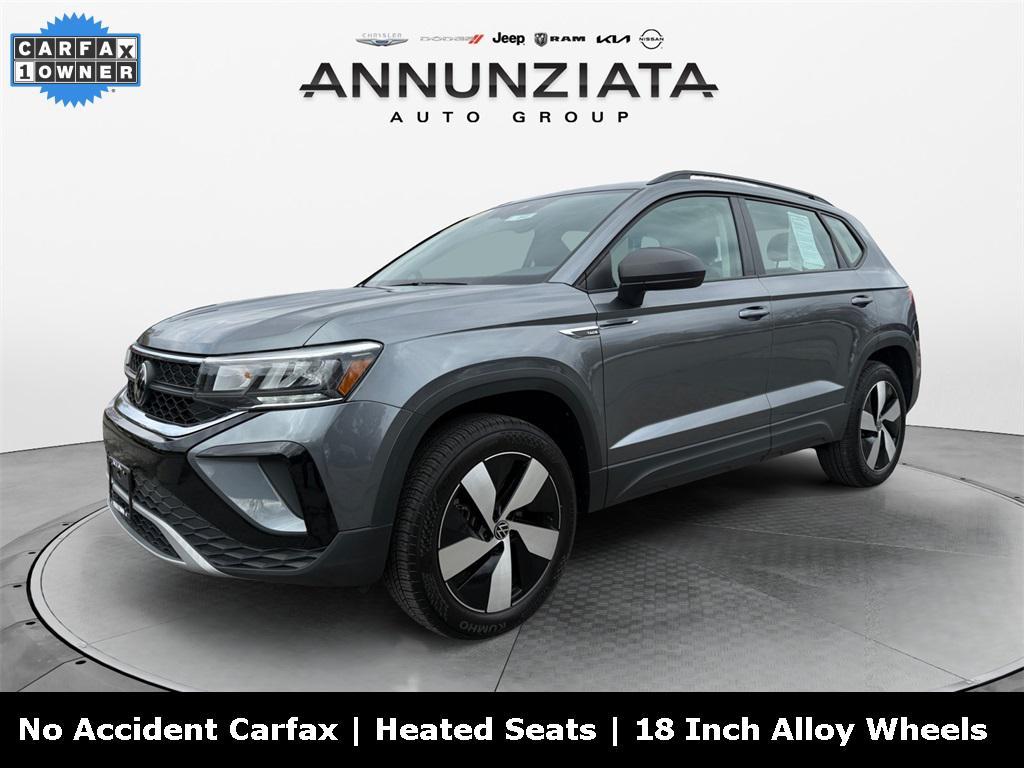 used 2024 Volkswagen Taos car, priced at $21,699