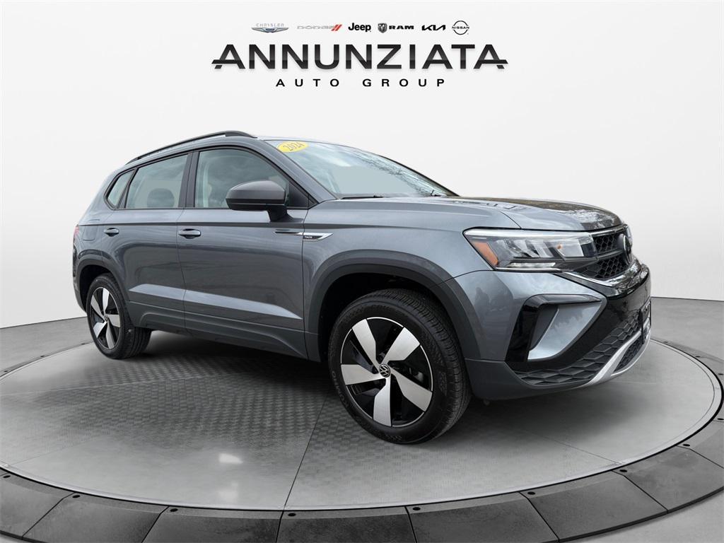 used 2024 Volkswagen Taos car, priced at $21,699