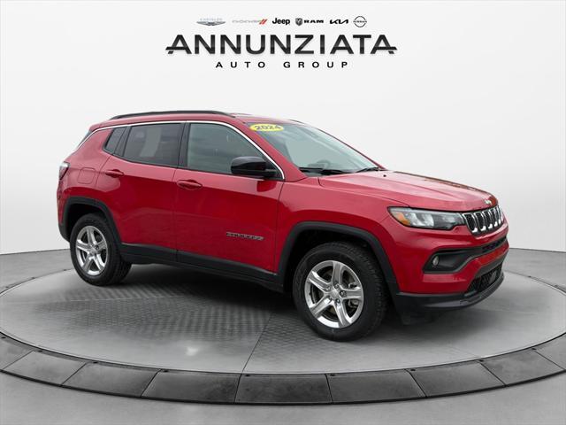 used 2024 Jeep Compass car, priced at $22,999