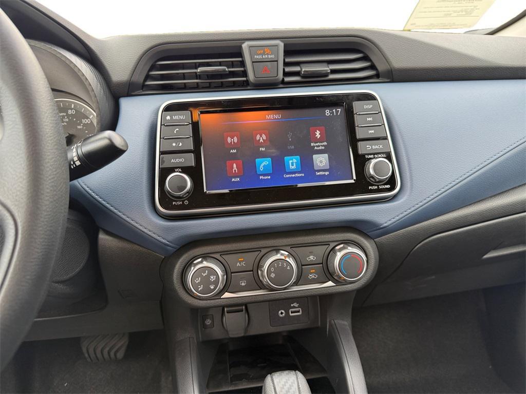 new 2025 Nissan Versa car, priced at $21,100