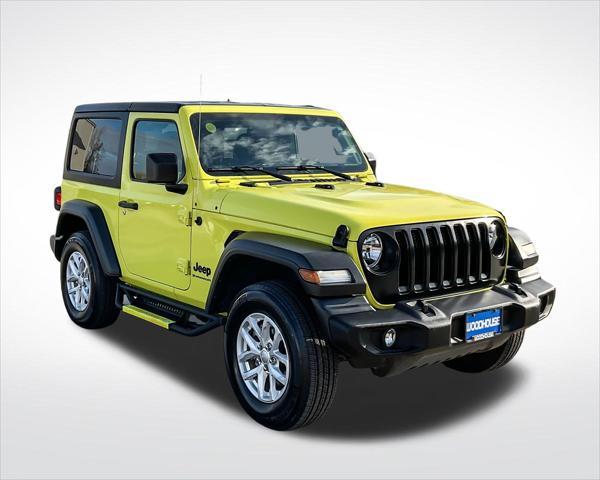 used 2023 Jeep Wrangler car, priced at $35,287