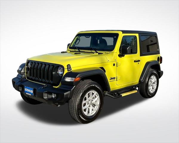 used 2023 Jeep Wrangler car, priced at $35,287