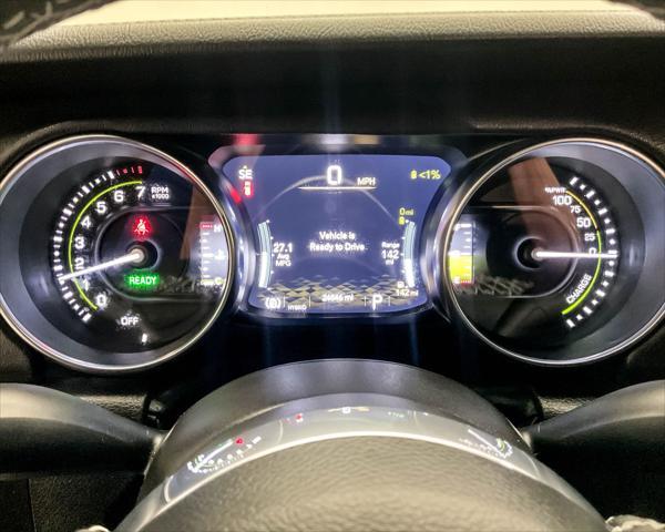 used 2023 Jeep Wrangler 4xe car, priced at $35,625