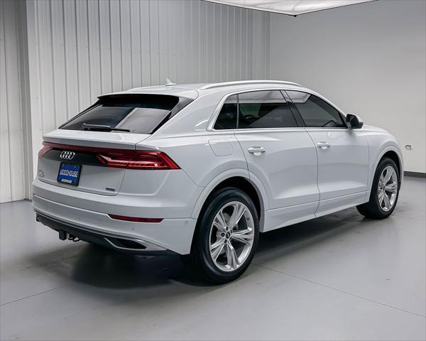 used 2023 Audi Q8 car, priced at $59,701