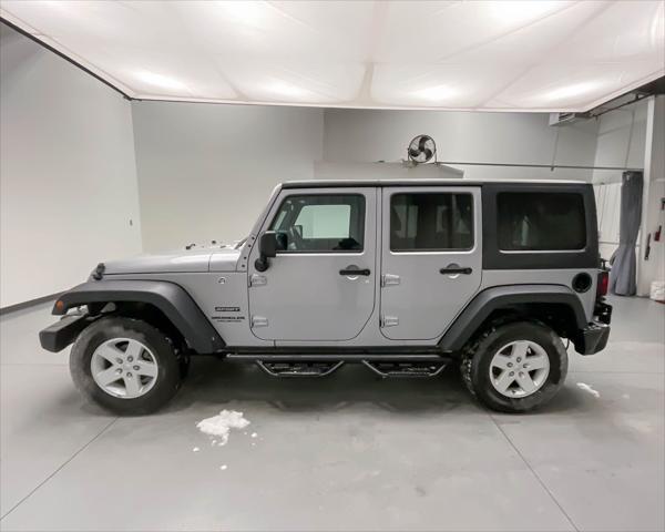 used 2017 Jeep Wrangler Unlimited car, priced at $14,393