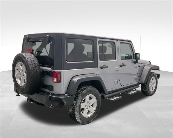 used 2017 Jeep Wrangler Unlimited car, priced at $17,550