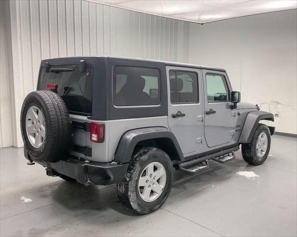used 2017 Jeep Wrangler Unlimited car, priced at $14,393
