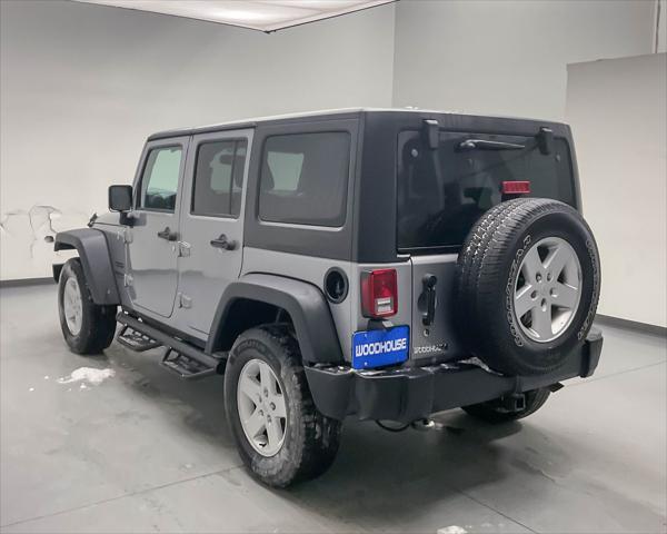 used 2017 Jeep Wrangler Unlimited car, priced at $14,393