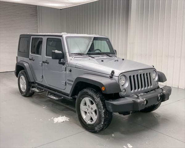 used 2017 Jeep Wrangler Unlimited car, priced at $14,393
