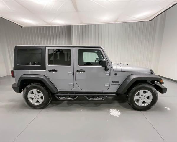 used 2017 Jeep Wrangler Unlimited car, priced at $14,393