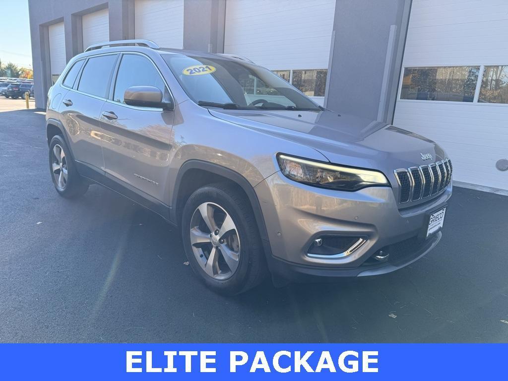 used 2021 Jeep Cherokee car, priced at $22,914