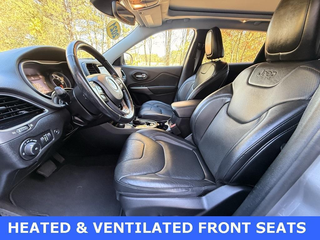 used 2021 Jeep Cherokee car, priced at $22,914