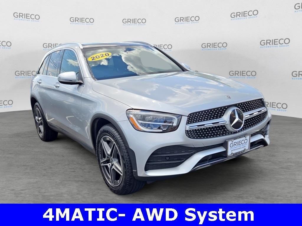 used 2020 Mercedes-Benz GLC 300 car, priced at $26,821