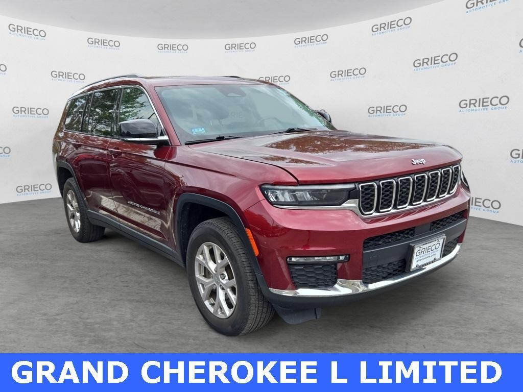 used 2021 Jeep Grand Cherokee L car, priced at $26,988