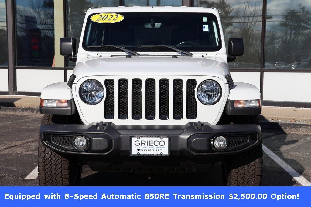 used 2022 Jeep Wrangler Unlimited car, priced at $37,820