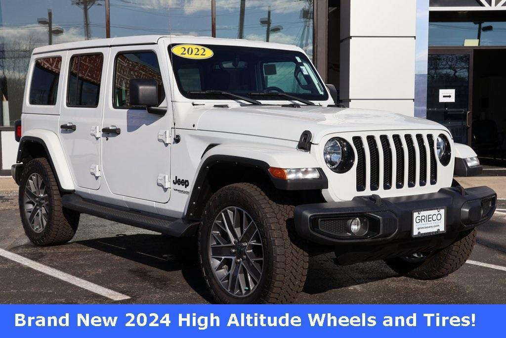 used 2022 Jeep Wrangler Unlimited car, priced at $37,820