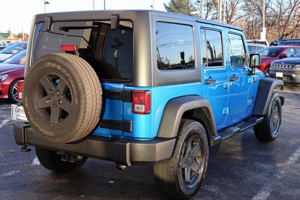 used 2015 Jeep Wrangler Unlimited car, priced at $17,914