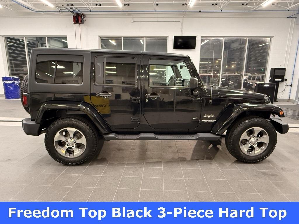 used 2017 Jeep Wrangler Unlimited car, priced at $21,217