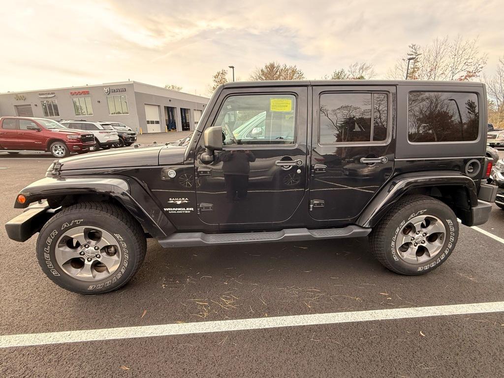 used 2017 Jeep Wrangler Unlimited car, priced at $21,807