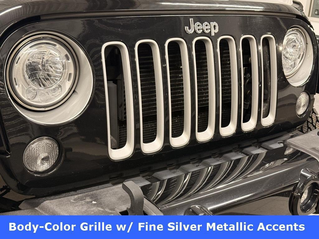 used 2017 Jeep Wrangler Unlimited car, priced at $21,217