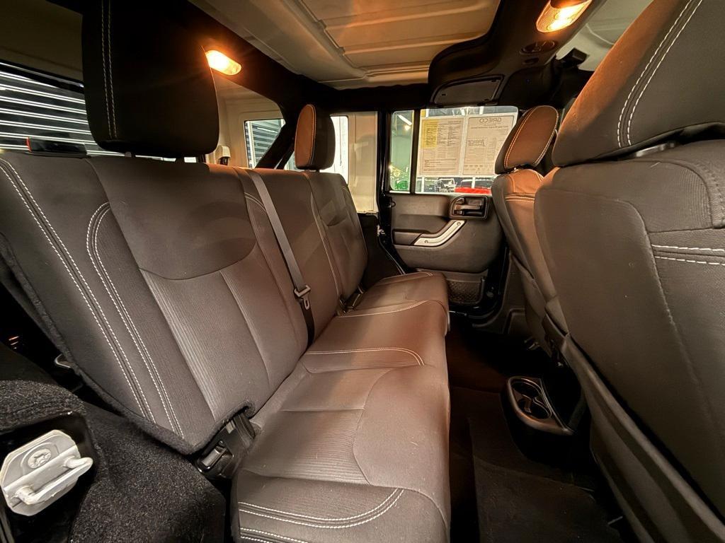used 2017 Jeep Wrangler Unlimited car, priced at $21,217
